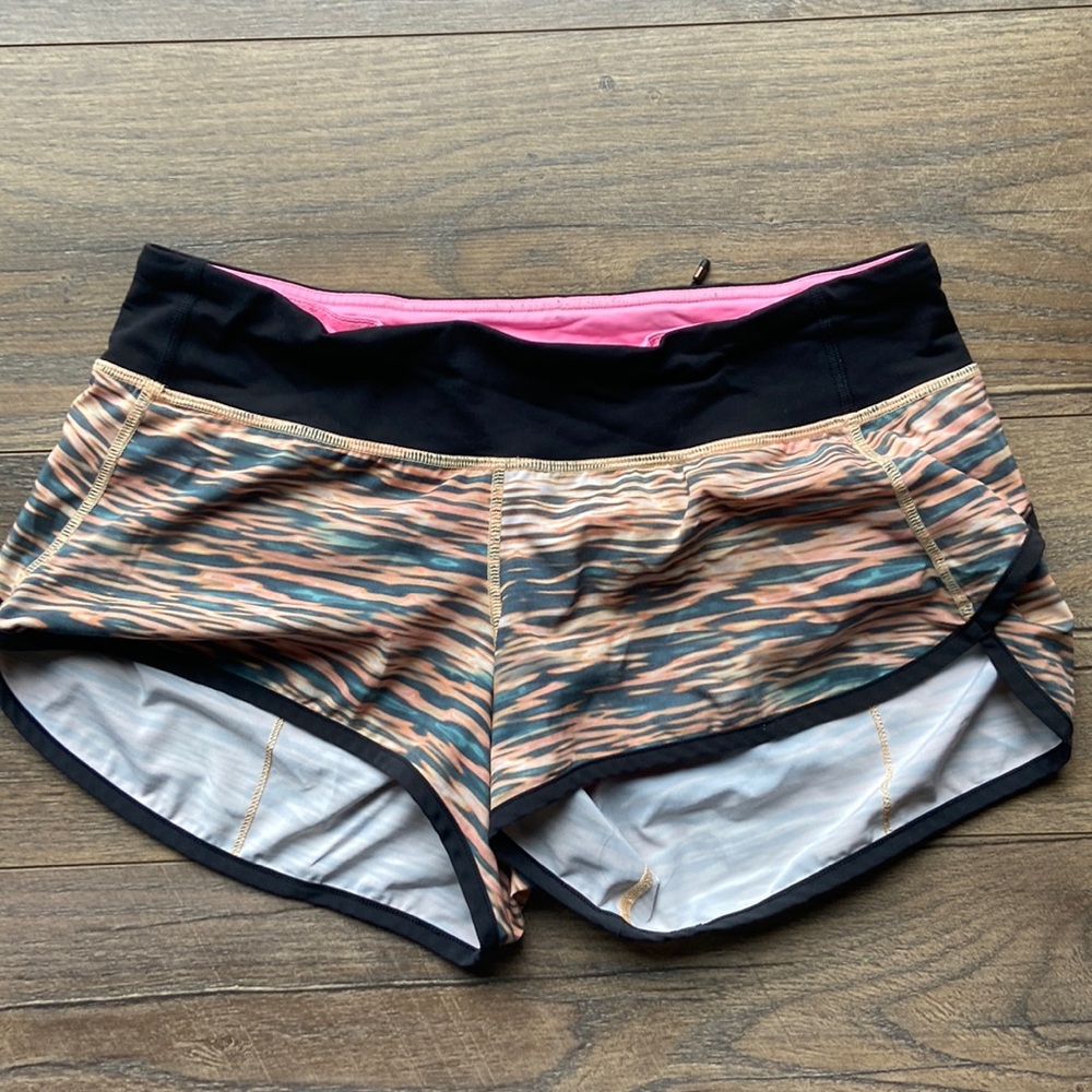 Lululemon speed shorts